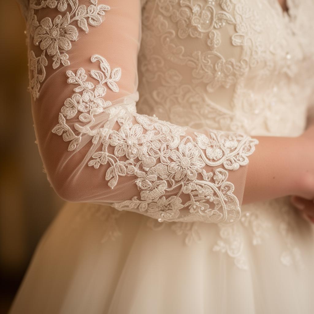 Bridal gown sleeve styles